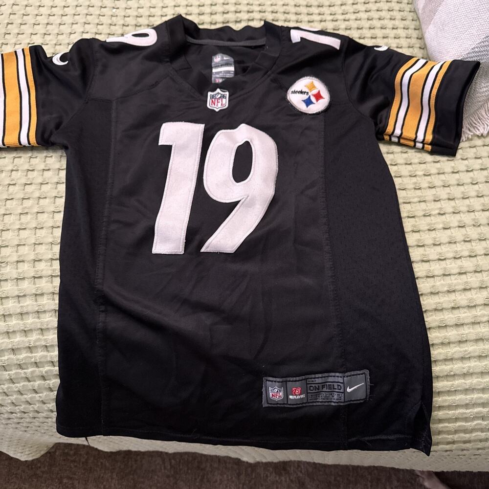 Nike Pittsburgh Steelers Jersey Youth S Black On Field Juju Smith Schuster